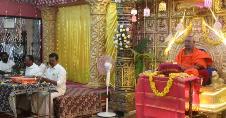 ತೇಜಸ್ವೀ ಆದಿಶಕ್ತಿಯನ್ನು 9 ದಿನಗಳ ಕಾಲ ನಂದಾದೀಪದದಿಂದ ಪೂಜಿಸುವುದೇ ನವರಾತ್ರಿಯ  ಆಚರಿಸುವ ಉದ್ದೇಶ  : ಶಿವಲಿಂಗಾನಂದ ಶ್ರೀ