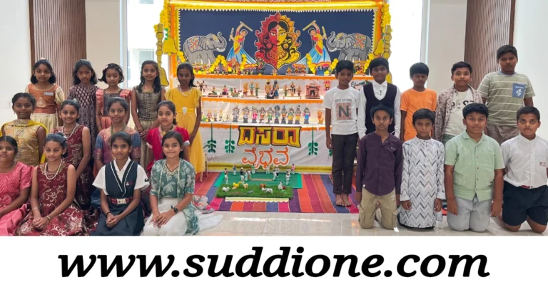 ಚಿತ್ರದುರ್ಗ : ವಿದ್ಯಾ ವಿಕಾಸ ಅಕಾಡೆಮಿಯಲ್ಲಿ ಸಂಭ್ರಮದ ಗೊಂಬೆ ಪೂಜೆ: ಗಮನ ಸೆಳೆದ ಸಾಂಪ್ರದಾಯಿಕ ಪ್ರದರ್ಶನ