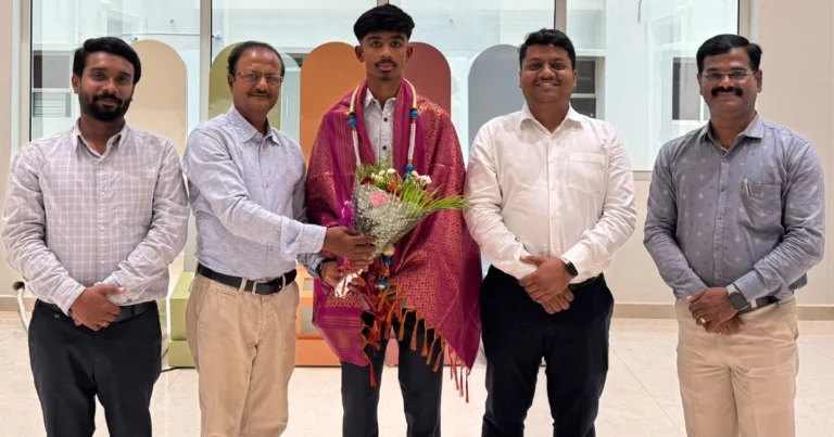 ಚಿತ್ರದುರ್ಗ : ರಾಷ್ಟ್ರಮಟ್ಟದ ವಿಜ್ಞಾನ ವಸ್ತುಪ್ರದರ್ಶನಕ್ಕೆ ವಿದ್ಯಾ ವಿಕಾಸ ಶಾಲೆಯ ಹರ್ಷವರ್ಧನ್ ಆಯ್ಕೆ